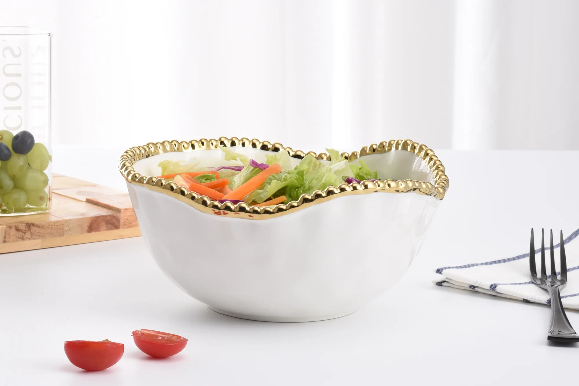 Pampa Bay - Golden Salerno Medium Salad Bowl - Image 2