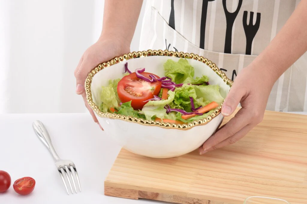 Pampa Bay - Golden Salerno Medium Salad Bowl - Image 3