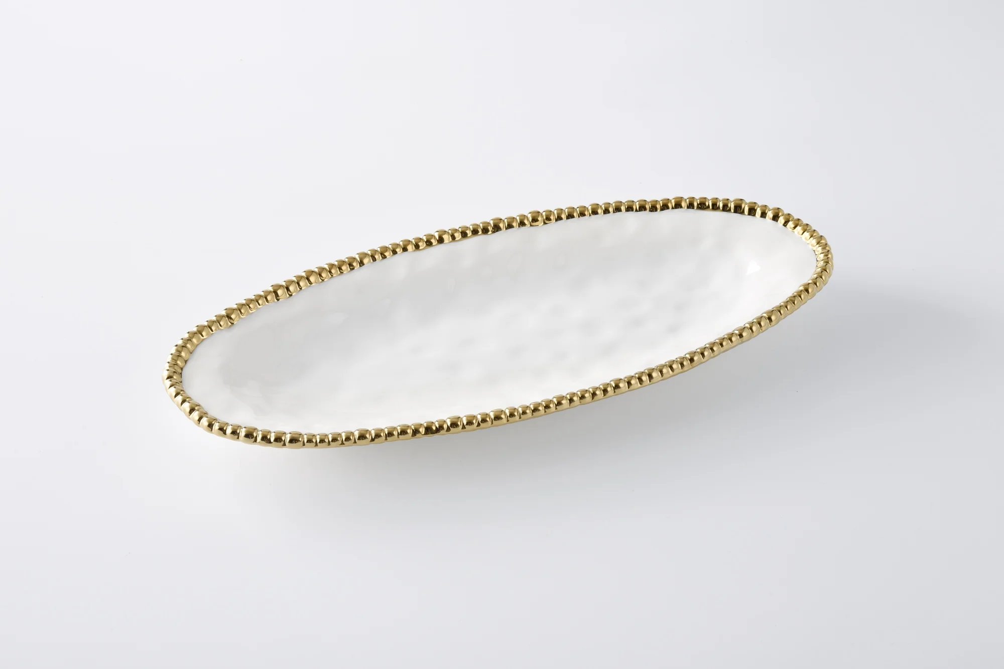 Pampa Bay - Golden Salerno Oval Serving Piece