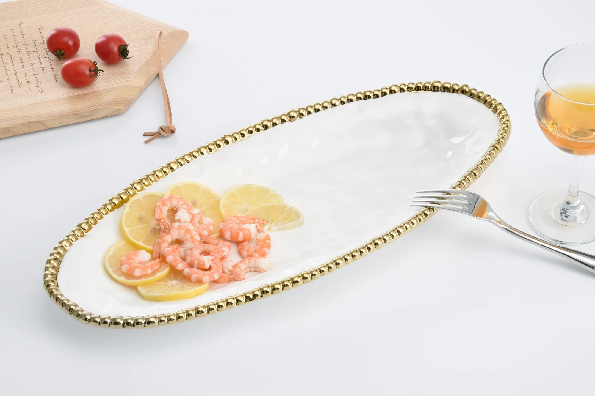 Pampa Bay - Golden Salerno Oval Serving Piece - Image 2