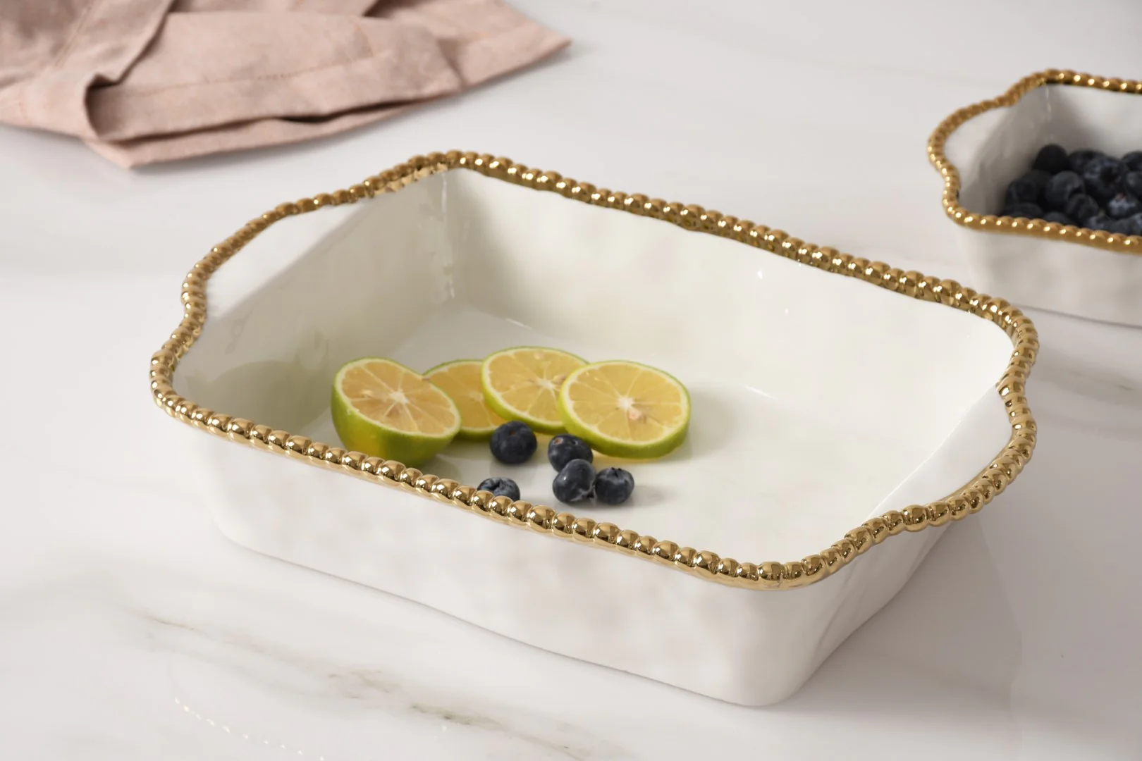 Pampa Bay - Golden Salerno Rectangular Baking Dish - Image 2