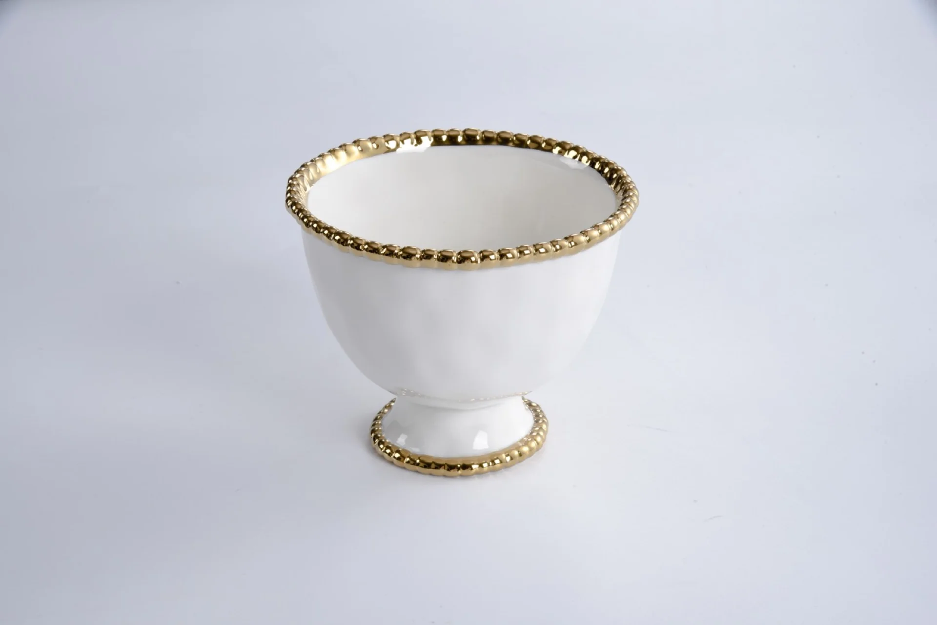Pampa Bay - Golden Salerno Small Footed Bowl
