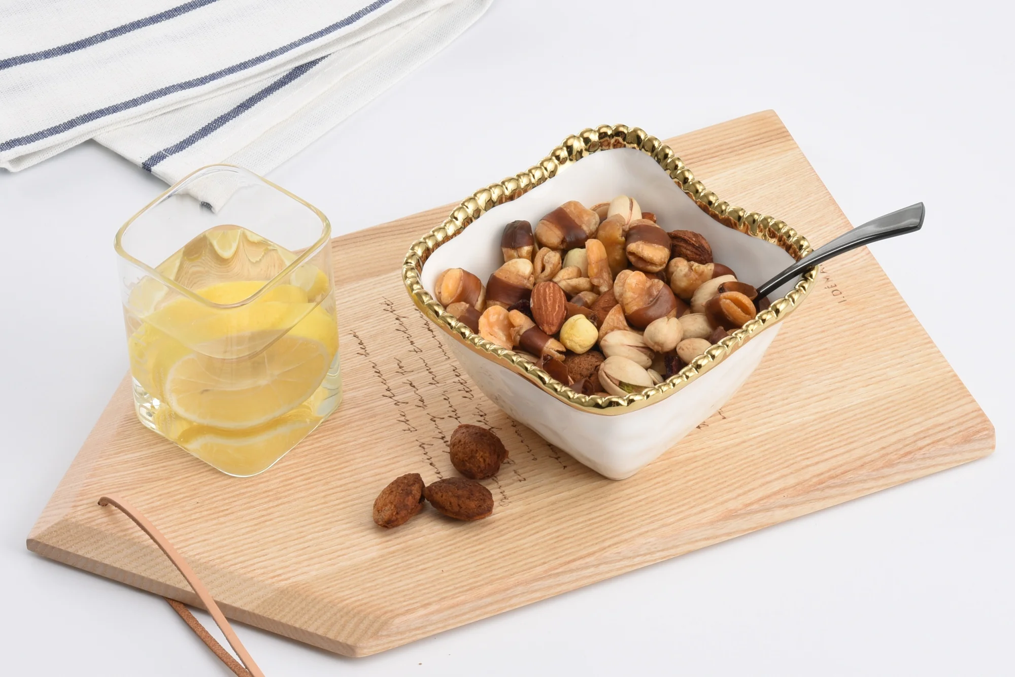 Pampa Bay - Golden Salerno Square Snack Bowl - Image 2