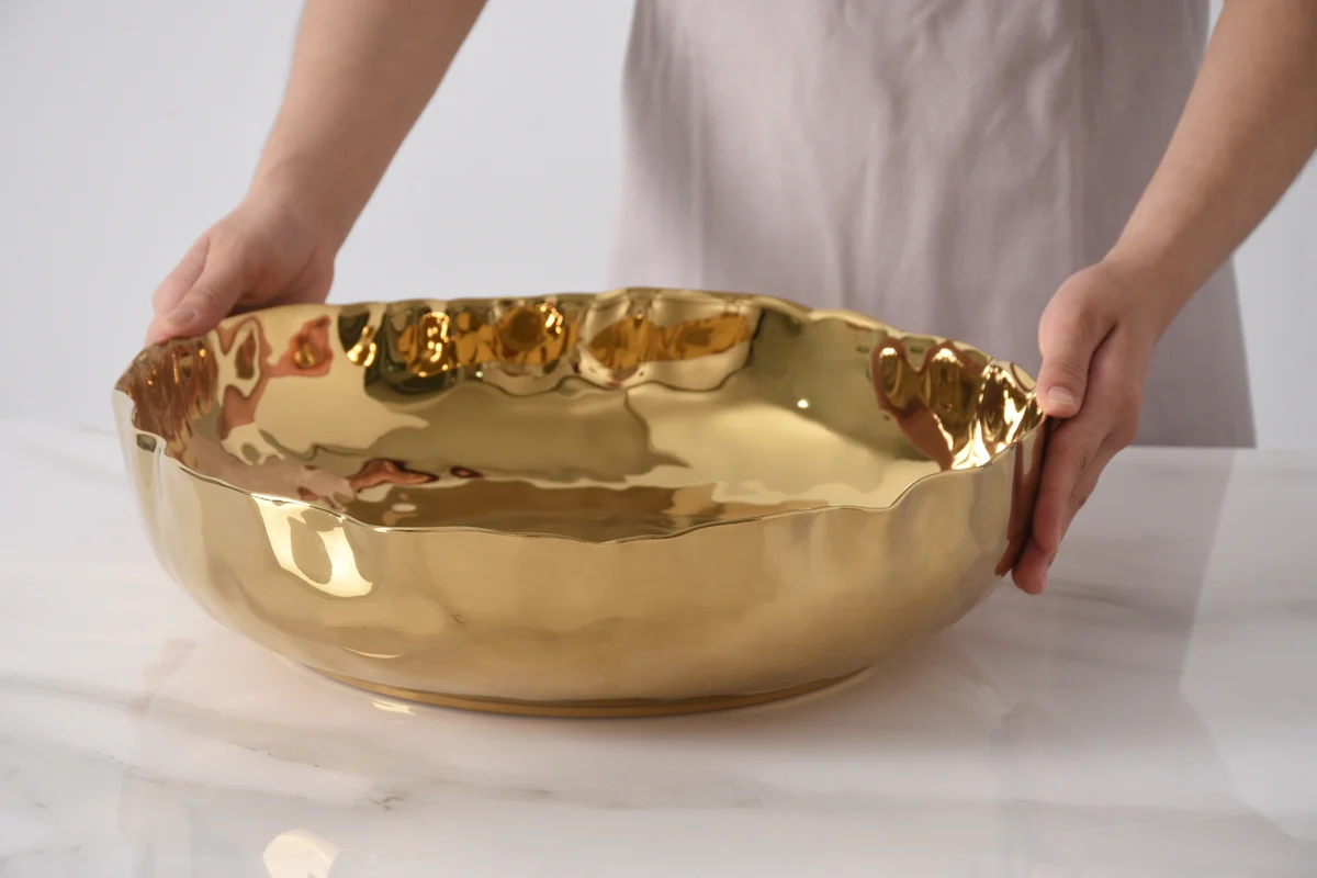 Pampa Bay - Portofino Large Shallow Bowl - Image 4