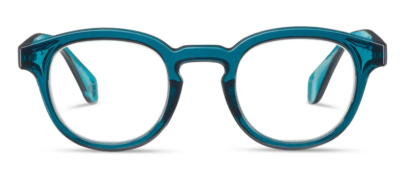 Peepers - Asher Blue Light Reading Glasses, Teal - Image 2