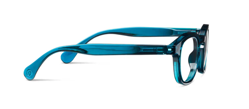 Peepers - Asher Blue Light Reading Glasses, Teal - Image 3