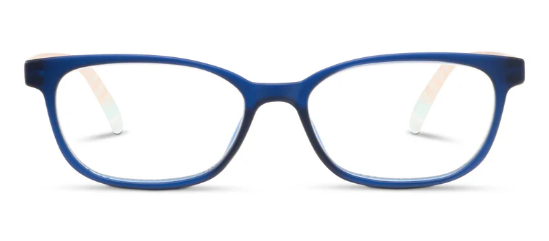 Peepers - Beach Read Blue Light Reading Glasses, Navy/Summer Stripe