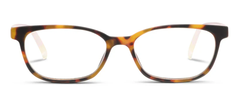 Peepers - Beach Read Blue Light Reading Glasses, Tortoise/Summer Stripe