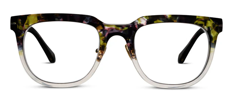 Peepers - Crawford Blue Light Reading Glasses, Olive Botanico/Grey