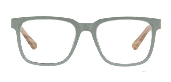 Peepers - Homespun Blue Light Reading Glasses, Mint & Wood - Image 2