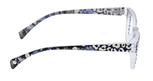 Peepers - Orchid Island Blue Light Reading Glasses, White & Leopard - Image 3