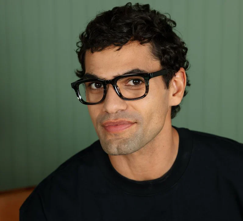 Peepers - Otto Blue Light Reading Glasses, Teal Ombre Horn - Image 4