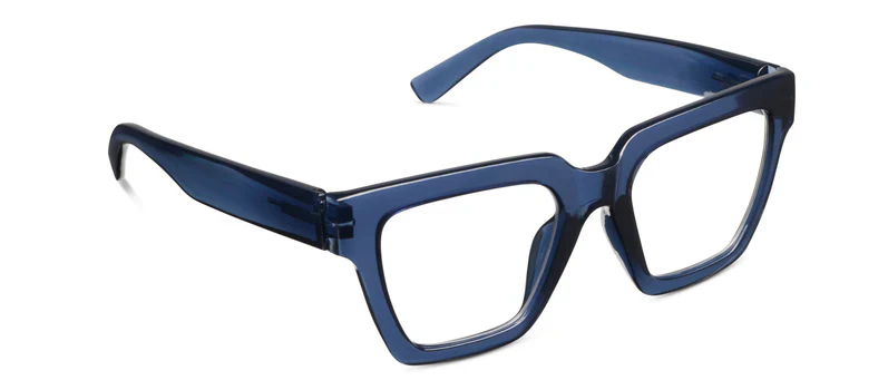 Peepers - Take A Bow Blue Light Reading Glasses, Navy - Image 2