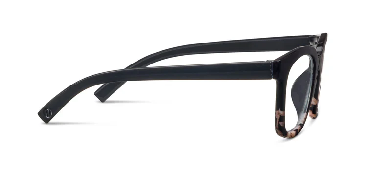 Peepers - To The Max Blue Light Reading Glasses, Black/Black Marble - Image 3