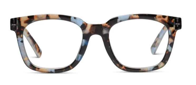 Peepers - To the Max Blue Light Reading Glasses, Blue Quartz