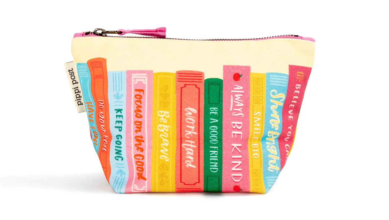 Pippi Post - Affirmations Books Canvas Pouch - Image 2