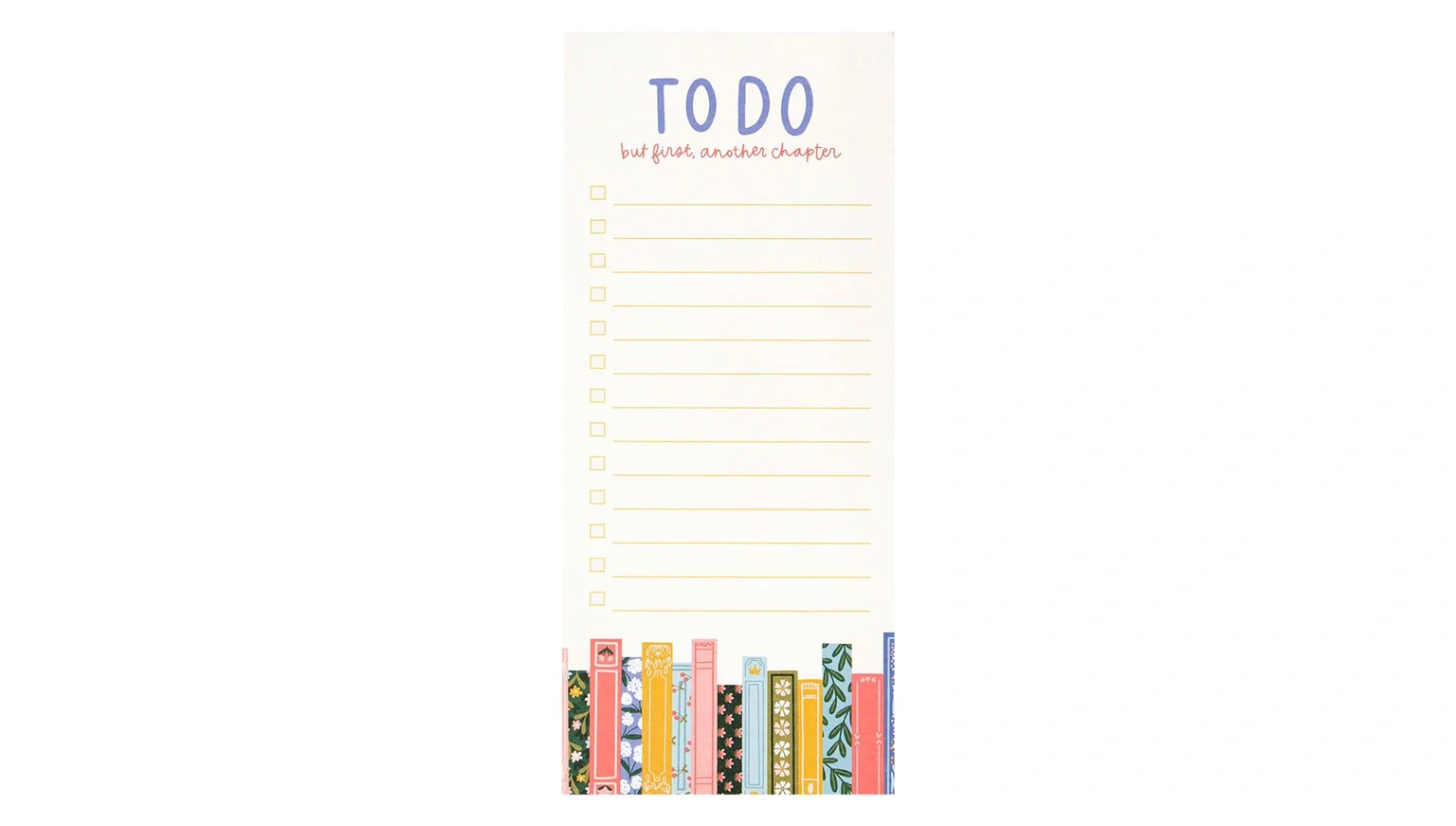 Pippi Post - But First Another Chapter Books To-Do Notepad - Image 3