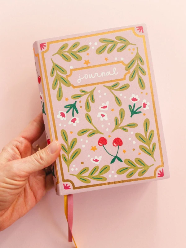 Pippi Post - Cherries & Blooms Book Journal
