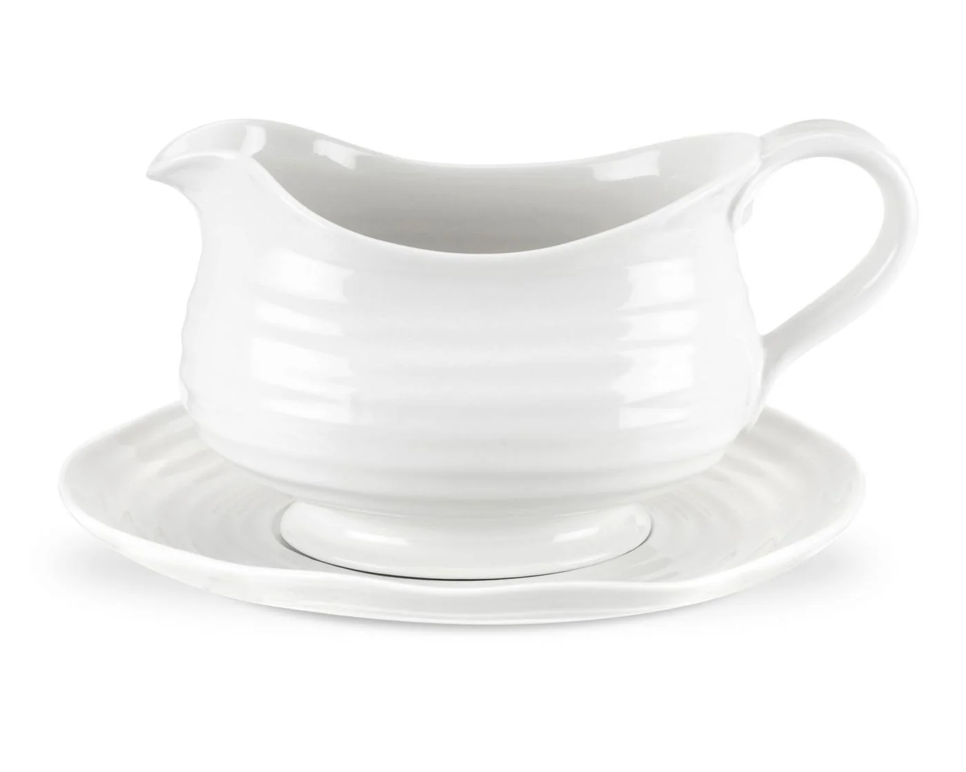 Portmeirion Sophie Conran - Gravy Boat with Saucer