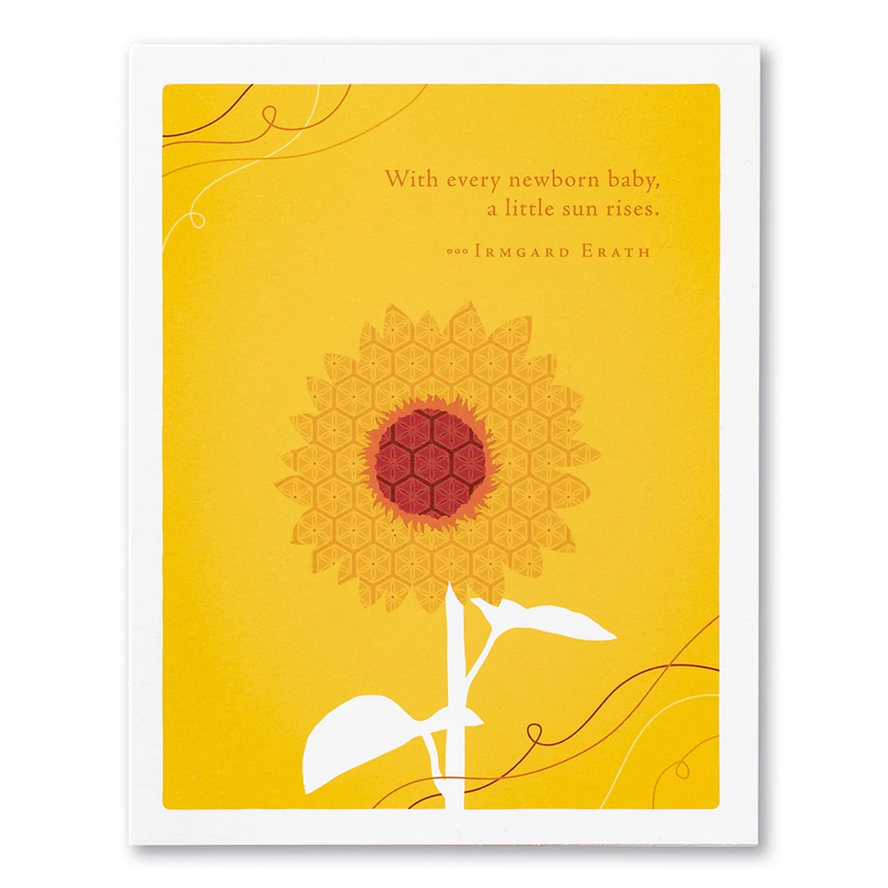 Positively Green - Baby Card, With Every Newborn