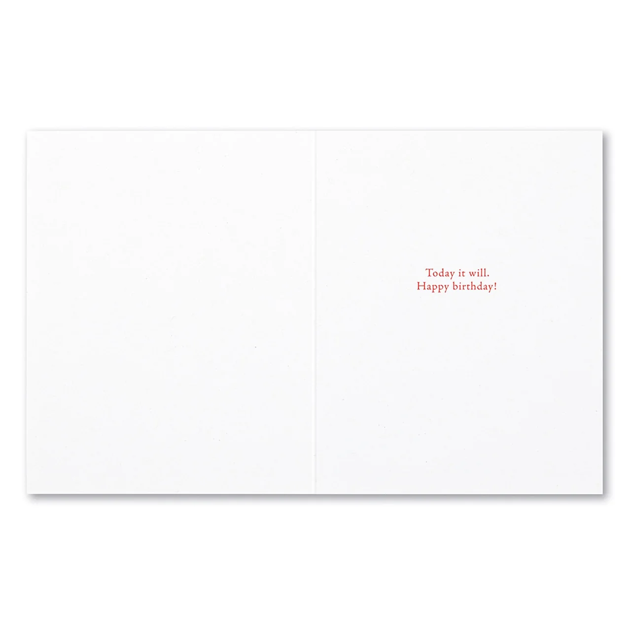 Positively Green - Birthday Card, Ever since happiness heard your name - Image 2