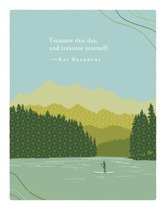 Positively Green - Birthday Card, Your Life Is Your Creation