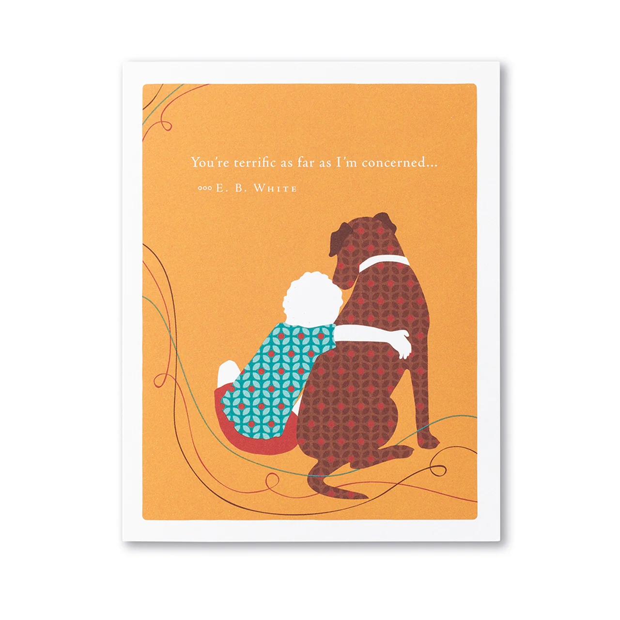 Positively Green - Birthday Card, You're Terrific