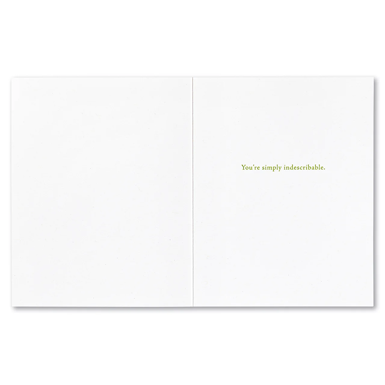 Positively Green - Friendship Card, You Are The Finest, Loveliest, Tenderest - Image 2