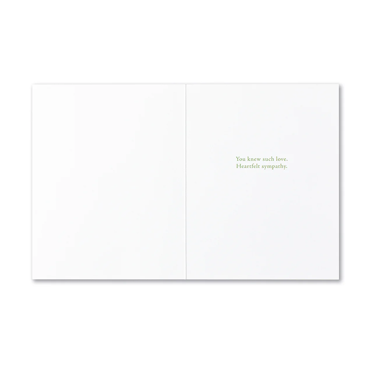 Positively Green - Pet Sympathy Card, Until One Has Loved an Animal - Image 2