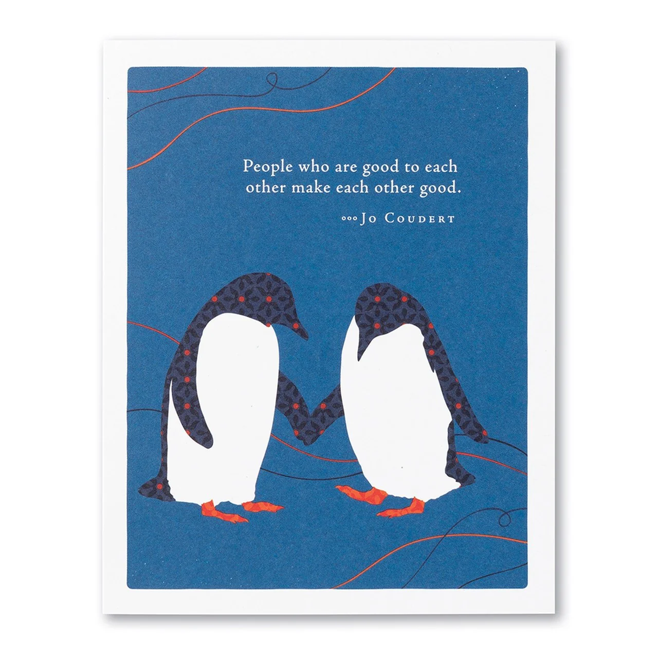 Positively Green - Thank You Card, People Who Are Good To Each Other