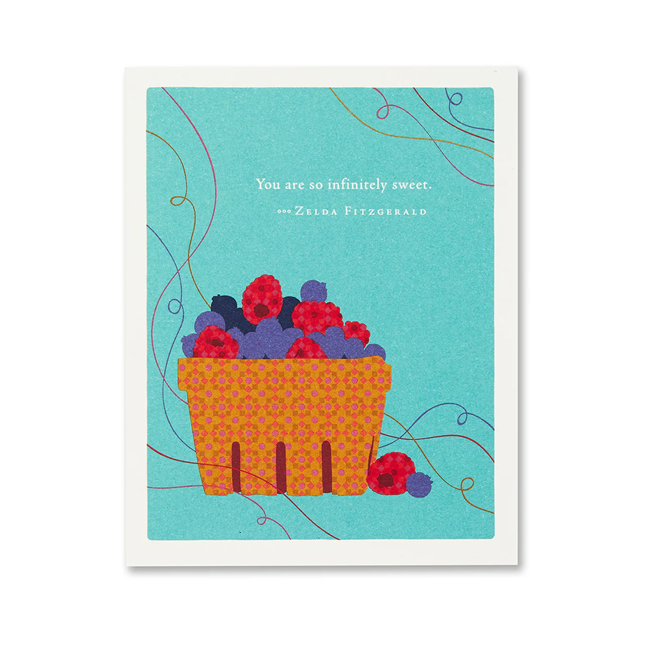 Positively Green - Thank You Card, You Are So Infinitely Sweet