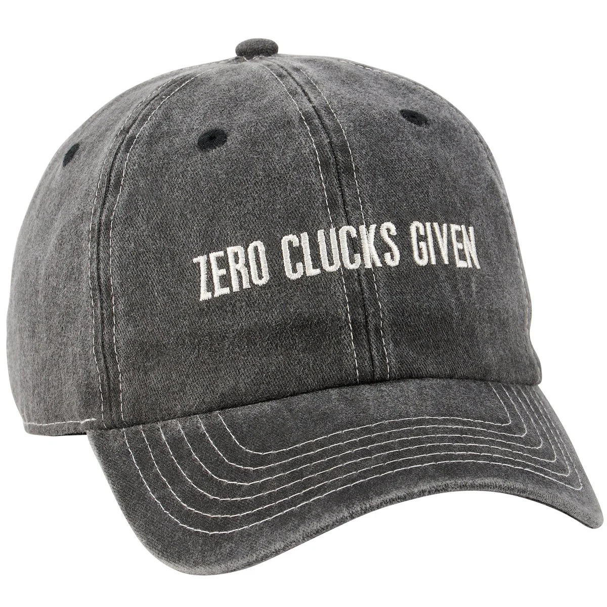 Primitives by Kathy - Baseball Cap, Zero Clucks Given