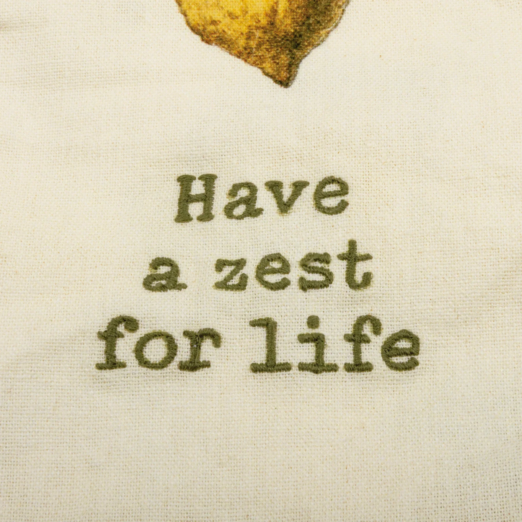 Primitives by Kathy - Zest for Life Kitchen Towel - Image 4