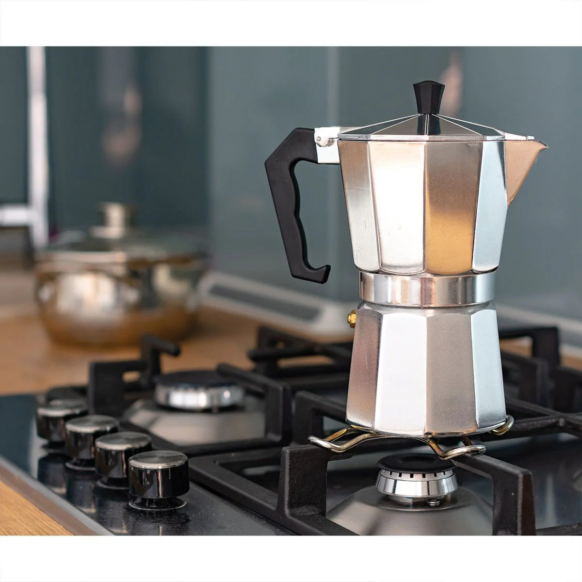 Fino - Stovetop Espresso Maker, 6 Cup - Image 4