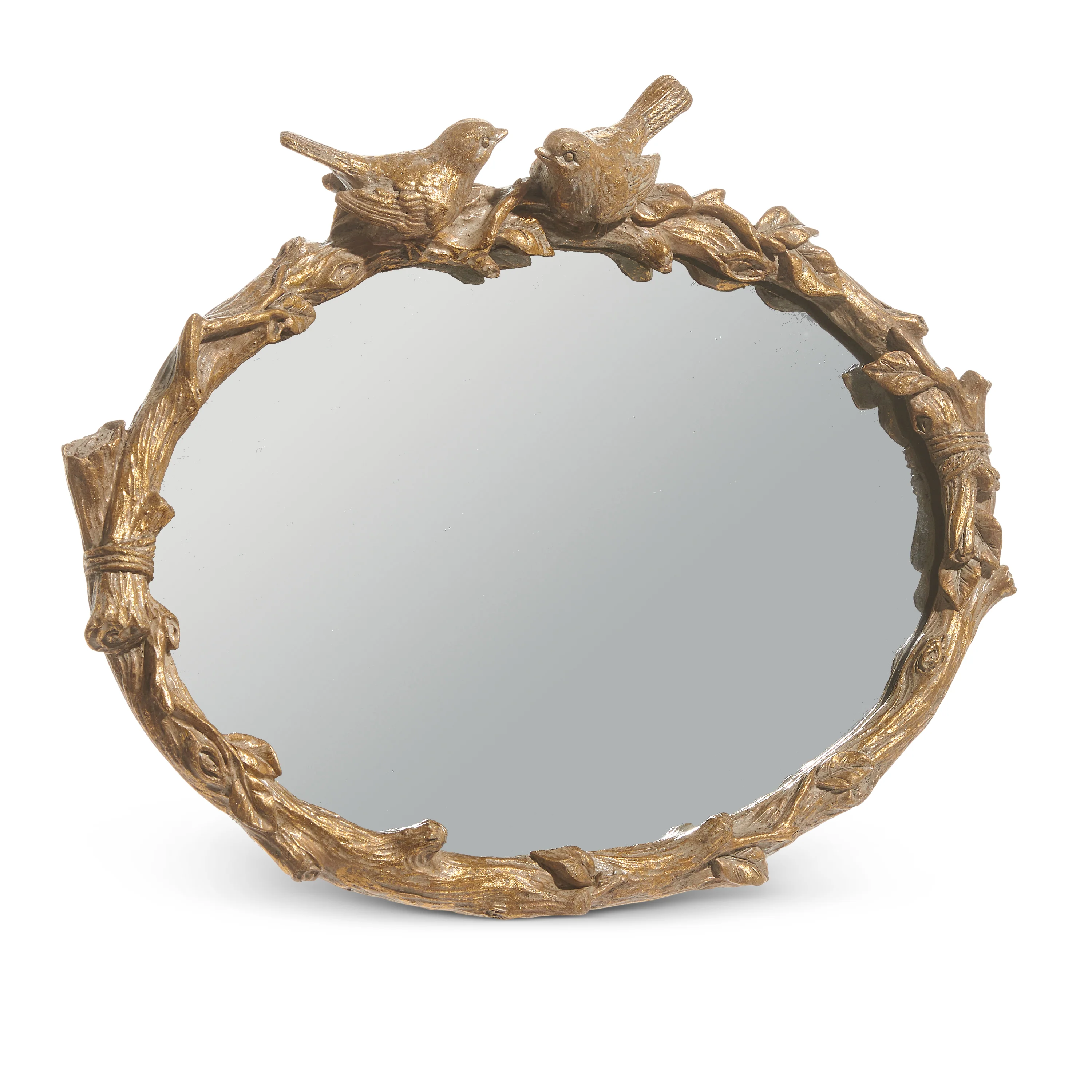 RAZ Imports - Birds on Branch Oval Mirror