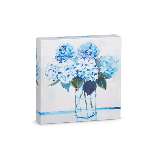 RAZ Imports - Blue Floral Petite Art