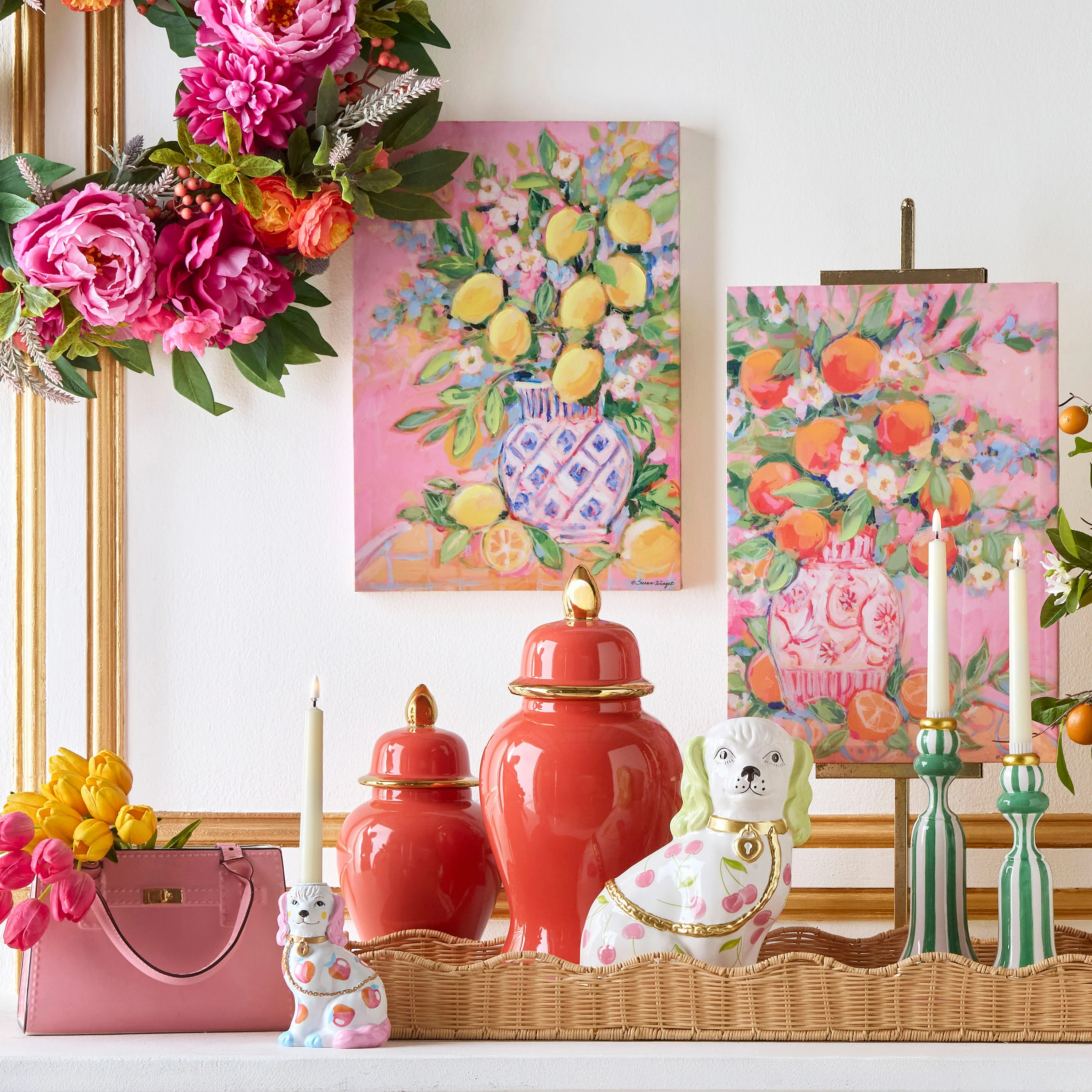 RAZ Imports - Citrus Arrangement Wall Art - Image 2