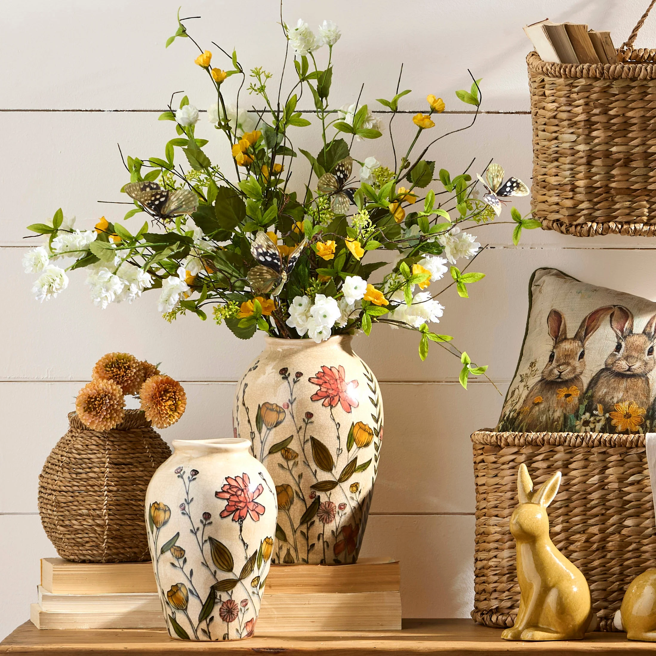 RAZ Imports - Floral Vase
