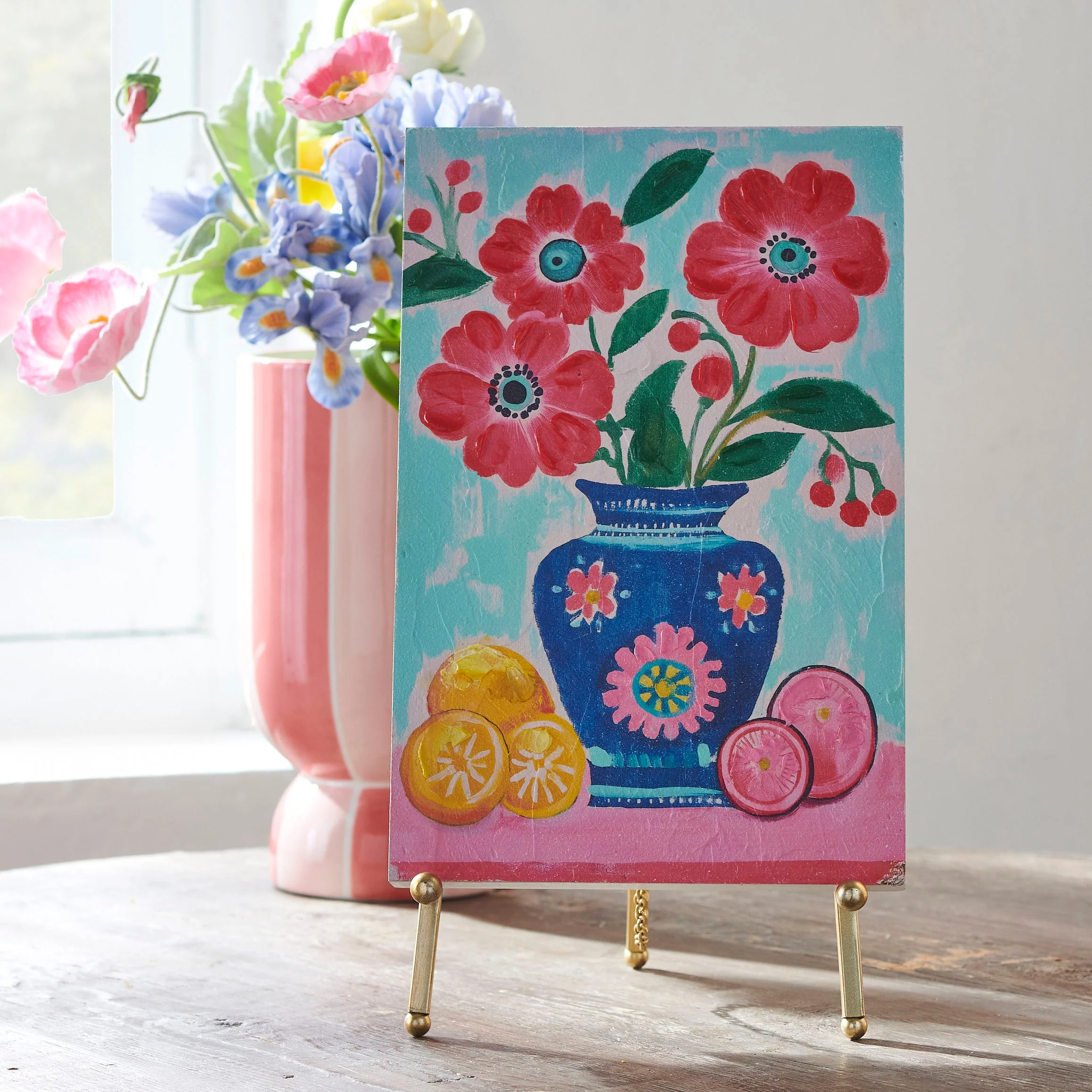 RAZ Imports - Fruited Florals Wall Art