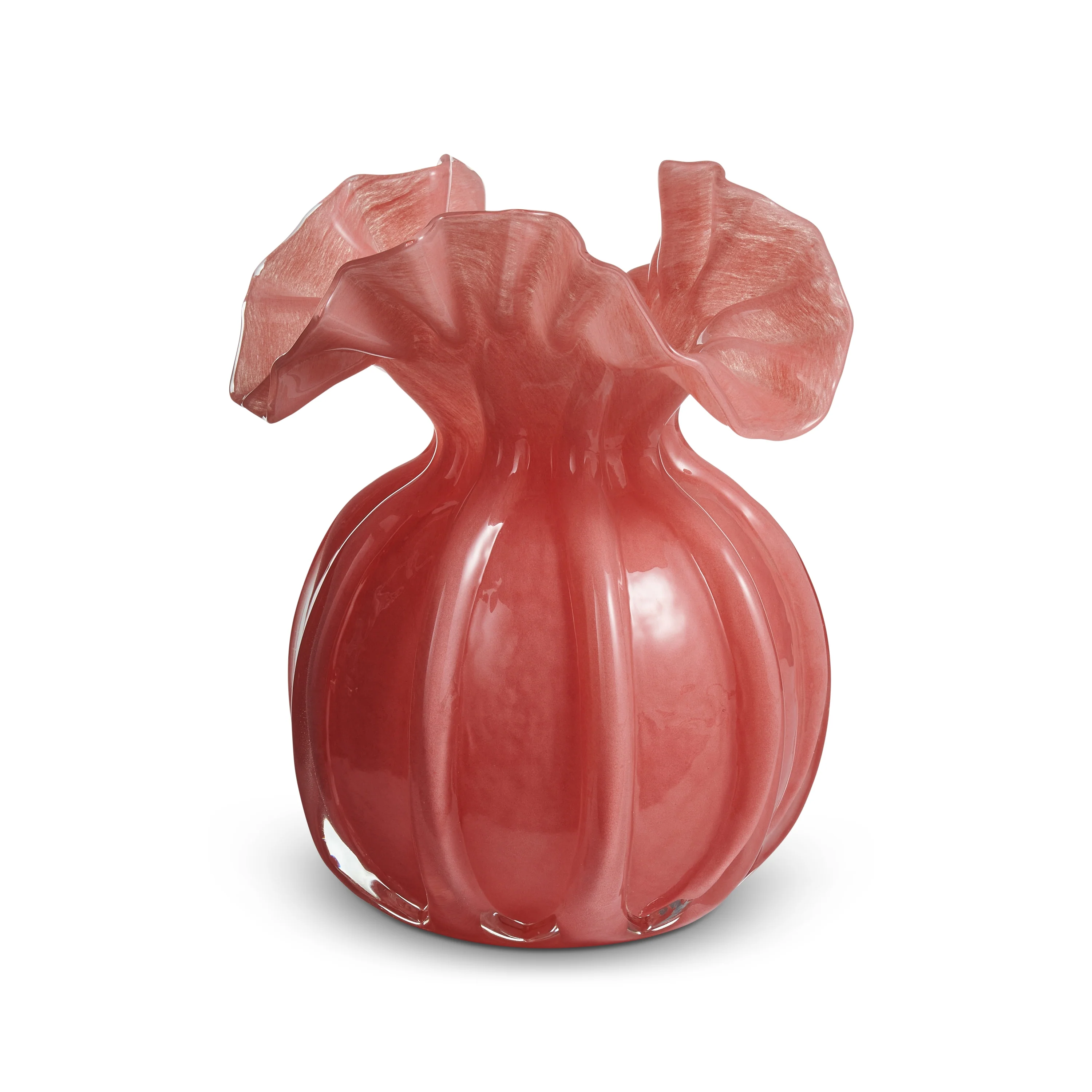 RAZ Imports - Medium Pink Organic Vase