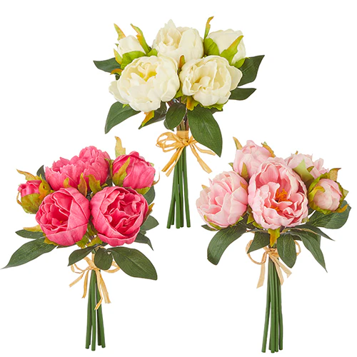 RAZ Imports - Real Touch Peony Bundle