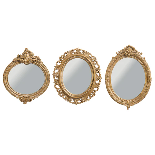 RAZ Imports - Vintage Style Gold Mirror