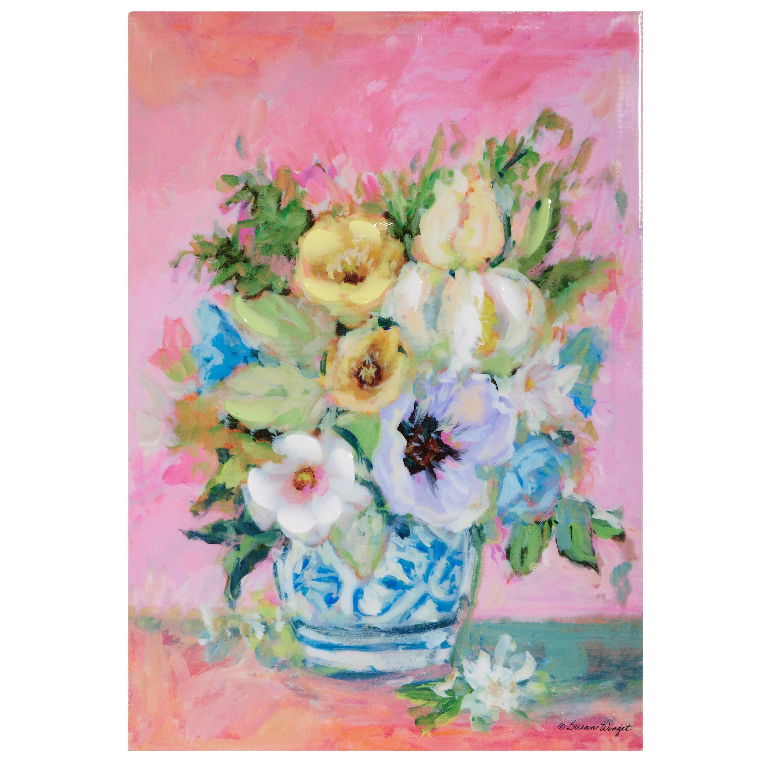 RAZ Imports - Wildflower Bouquet Wall Art