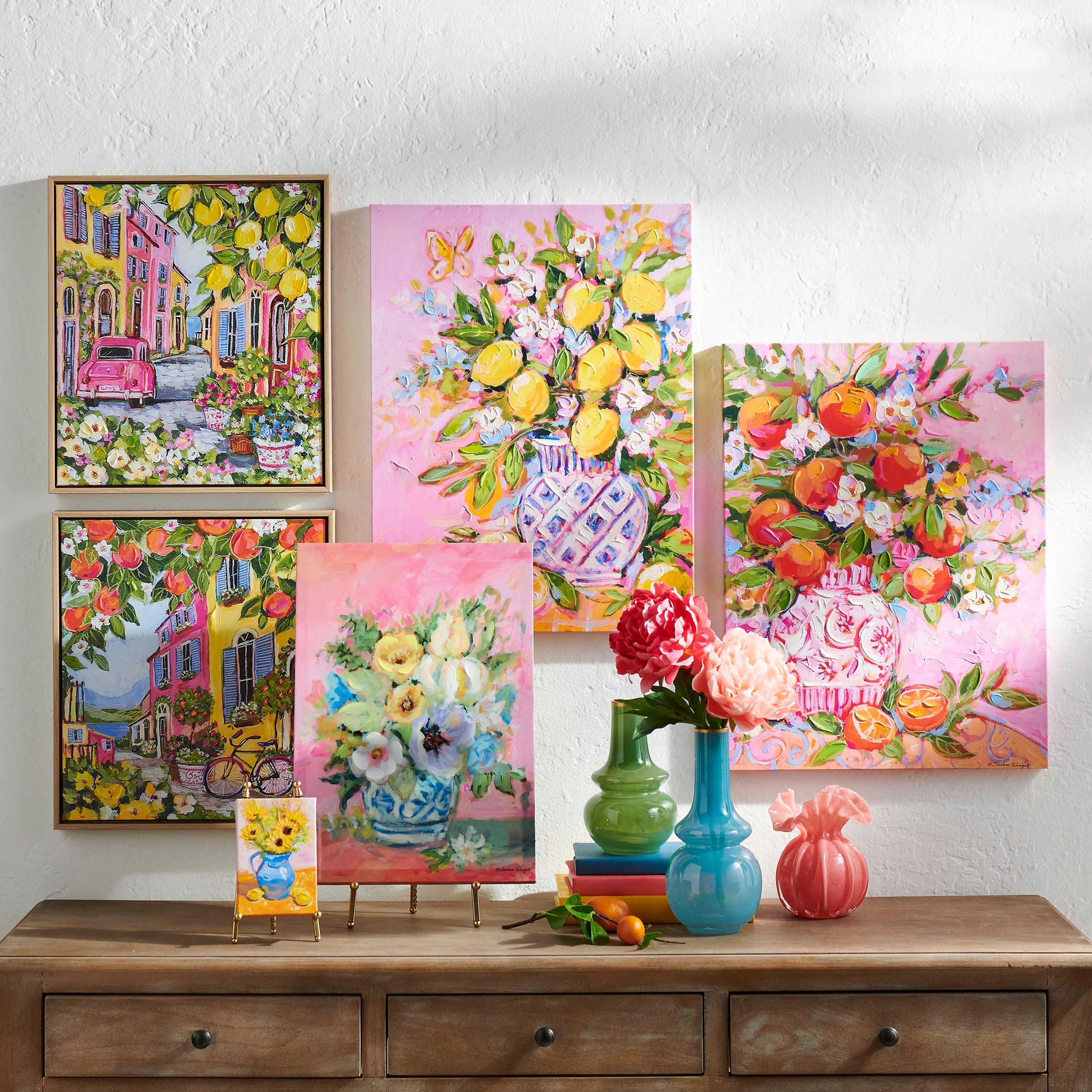 RAZ Imports - Wildflower Bouquet Wall Art - Image 2