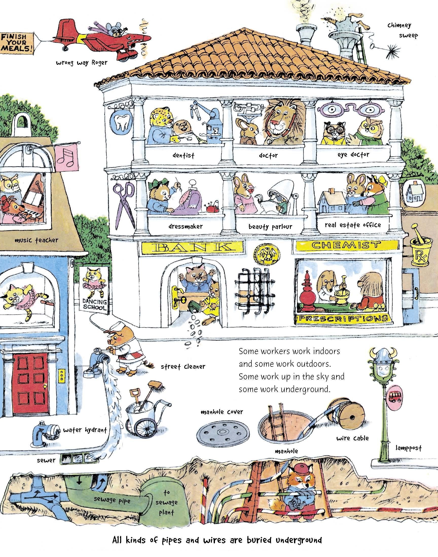 Richard Scarry's What Do People Do All Day? - Image 2