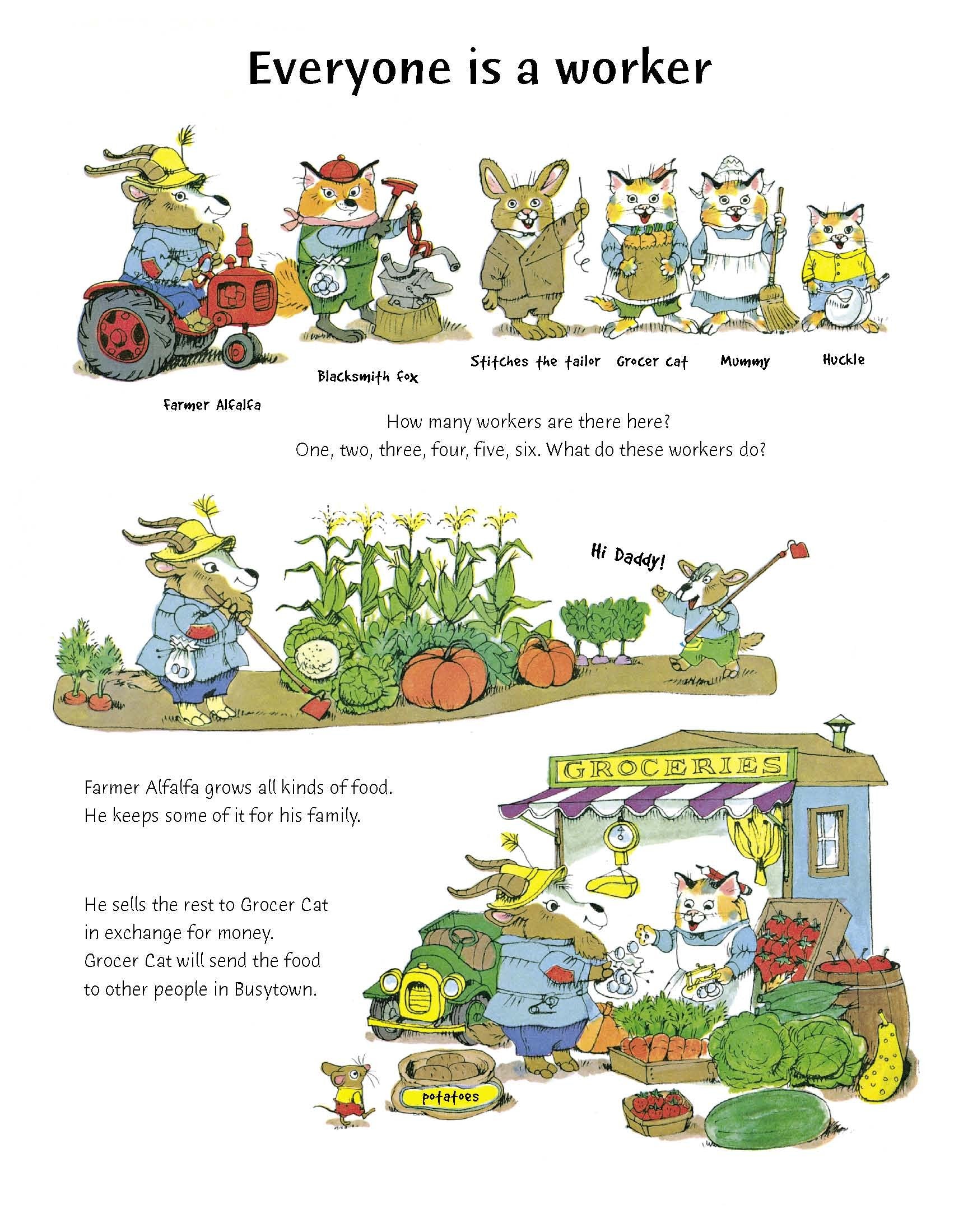 Richard Scarry's What Do People Do All Day? - Image 3