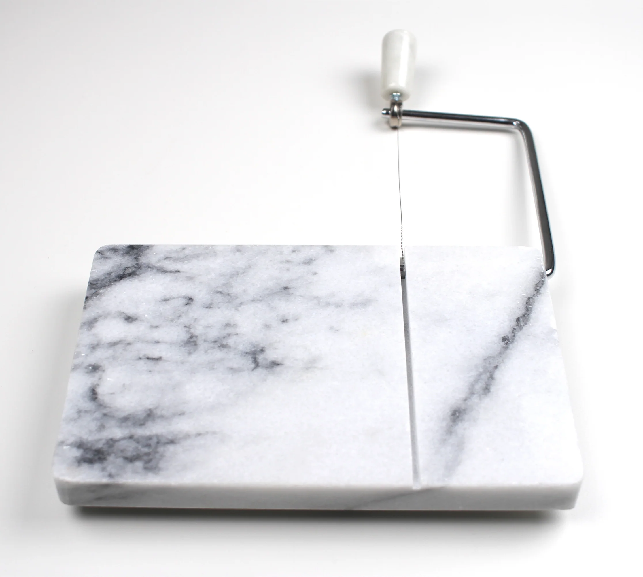 RSVP - White Marble Cheese Slicer - Image 2