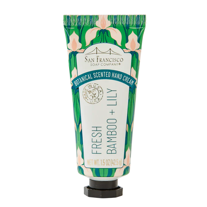 San Francisco Soap Company - Hand Cream, Fresh Bamboo & Lily