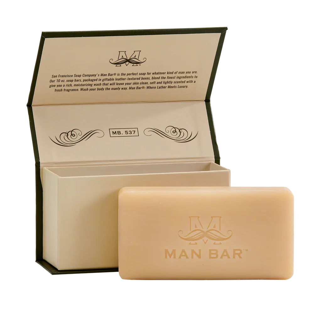 San Francisco Soap Company - Invigorating Man Bar, Bergamot Cognac - Image 2