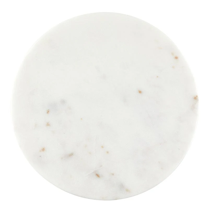 Santa Barbara - Round Marble Footed Tray - Image 4